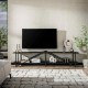 SZAFKA RTV SKYLAR 220X35 CM METALOWA