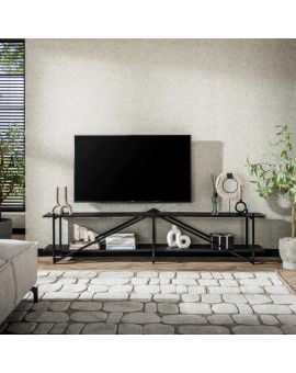 SZAFKA RTV SKYLAR 220X35 CM METALOWA