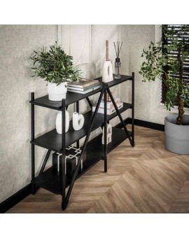 REGAŁ SKYLAR 130X35 CM METALOWY