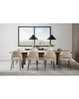 ZESTAW PRZEDŁUŻEK STOŁU A-LINE 95X43 CM DĄB DYMIONY