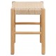 TABORET WIKLINOWY ALVIN 35X35CM SOSNA