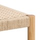 TABORET WIKLINOWY ALVIN 35X35CM SOSNA