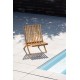 LEŻAK OGRODOWY KENYA TEAK I
