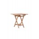 STÓŁ OGRODOWY KENYA 70X70CM TEAK
