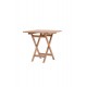 STÓŁ OGRODOWY KENYA 70X70CM TEAK
