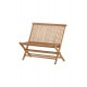 ŁAWKA GHANA 100CM TEAK