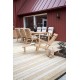 LEŻAK OGRODOWY KENYA TEAK IV