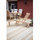 LEŻAK OGRODOWY KENYA TEAK IV
