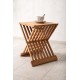 STOLIK GHANA 40CM TEAK