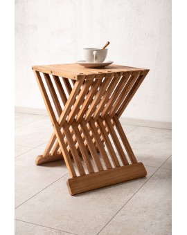 STOLIK GHANA 40CM TEAK