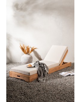LEŻAK OGRODOWY KENYA TEAK II