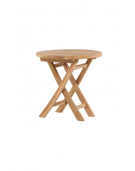 STOLIK OGRODOWY KENYA 50CM TEAK