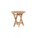 STOLIK OGRODOWY KENYA 50CM TEAK