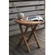 STOLIK OGRODOWY KENYA 50CM TEAK