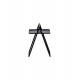STOLIK CLARIN 42,5CM CZARNY