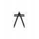STOLIK CLARIN 42,5CM CZARNY