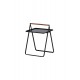 STOLIK CLARIN 42,5CM CZARNY