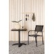 STOLIK OGRODOWY COLORADO 70CM CZARNY