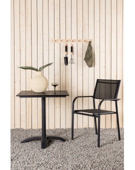 STOLIK OGRODOWY COLORADO 70CM CZARNY