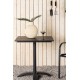 STOLIK OGRODOWY COLORADO 70CM CZARNY