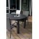 STÓŁ OGRODOWY MARBELLA 140CM CZARNY