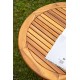 STOLIK OGRODOWY LUMPUR 70CM AKACJA