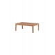 STOLIK OGRODOWY AMLAN 110X70CM TEAK