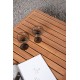 STOLIK OGRODOWY AMLAN 110X70CM TEAK