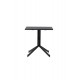 STOLIK OGRODOWY WAY 70CM CZARNY