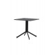 STOLIK OGRODOWY WAY 70CM CZARNY