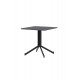 STOLIK OGRODOWY WAY 70CM CZARNY