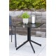STOLIK OGRODOWY WAY 70CM CZARNY