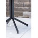 STOLIK OGRODOWY WAY 70CM CZARNY