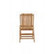 KRZESŁO OGRODOWE GHANA TEAK