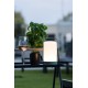 LAMPA OGRODOWA STOŁOWA FERN CIEMNOZIELONA