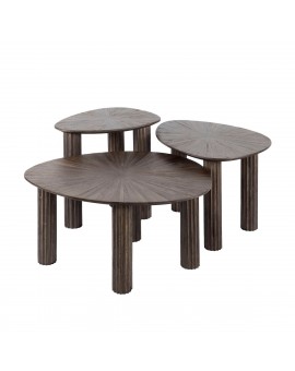 ZESTAW STOLIKÓW KAWOWYCH II ARDA TEAK - 2SZT.