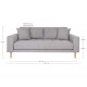 SOFA LIDO 2,5-OSOBOWA JASNOSZARA