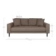 SOFA LIDO 2,5-OSOBOWA BRĄZOWA