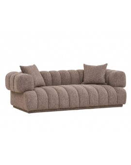SOFA AURORA BOUCLE BRĄZOWA