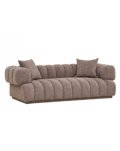 SOFA AURORA BOUCLE BRĄZOWA