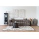 SOFA AURORA BOUCLE BRĄZOWA
