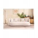 SOFA 3-OSOBOWA NEW YORK BOUCLE BEŻOWA
