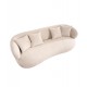 SOFA 3-OSOBOWA NEW YORK BOUCLE BEŻOWA