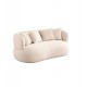 SOFA 2-OSOBOWA NEW YORK BOUCLE BEŻOWA
