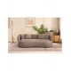 SOFA 3-OSOBOWA NEW YORK BOUCLE BRĄZOWA