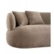 SOFA 3-OSOBOWA NEW YORK BOUCLE BRĄZOWA