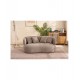 SOFA 2-OSOBOWA NEW YORK BOUCLE BRĄZOWA