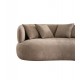 SOFA 2-OSOBOWA NEW YORK BOUCLE BRĄZOWA