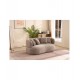 SOFA 2-OSOBOWA NEW YORK BOUCLE BRĄZOWA