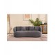 SOFA 3-OSOBOWA NEW YORK BOUCLE SZARA